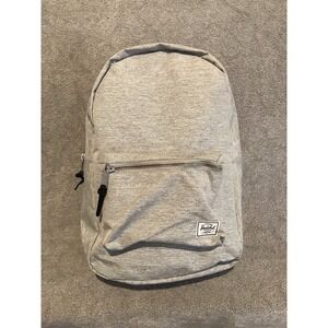 NEW Herschel Supply Co Gray Backpack Laptop Shoulder Bag